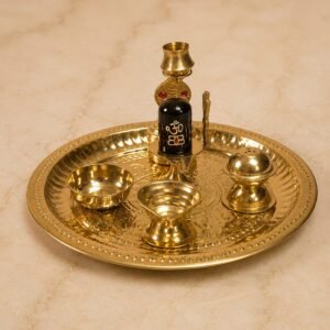 Brass Pooja Thali Set
